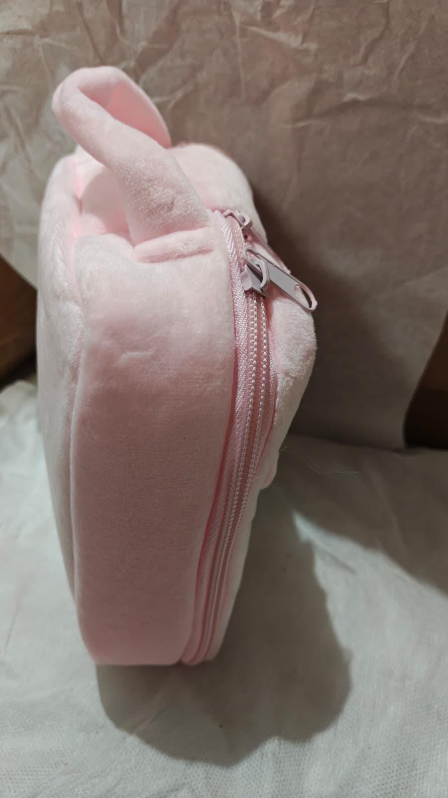 Bolso de peluche rosa my melody