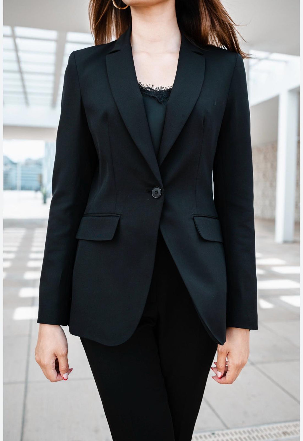 Classic Black Women's Blazer