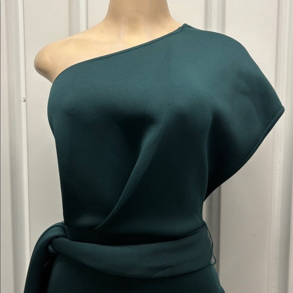 Va Va Voom Fuchsia One-Shoulder Dress