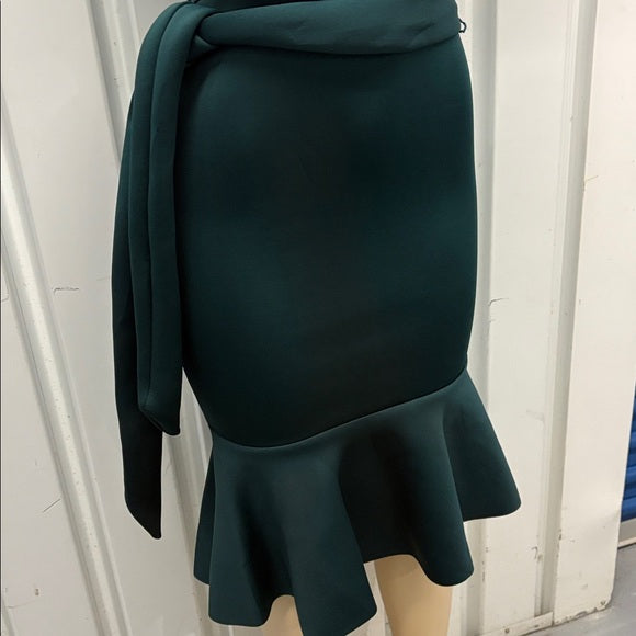 Va Va Voom Fuchsia One-Shoulder Dress