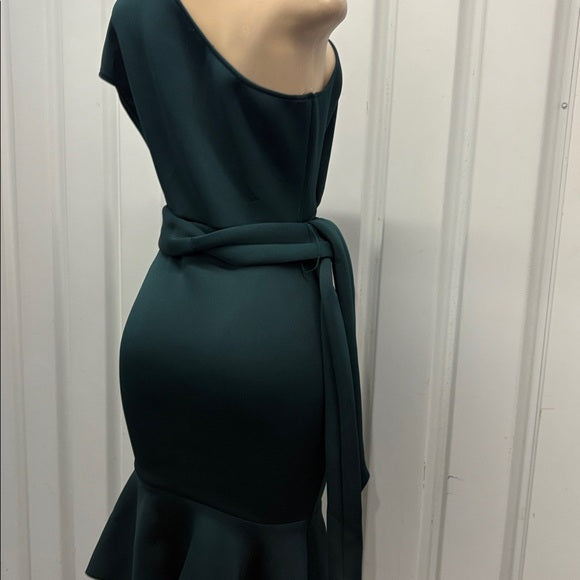 Va Va Voom Fuchsia One-Shoulder Dress