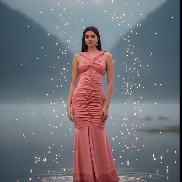 Long dress mermaid dress