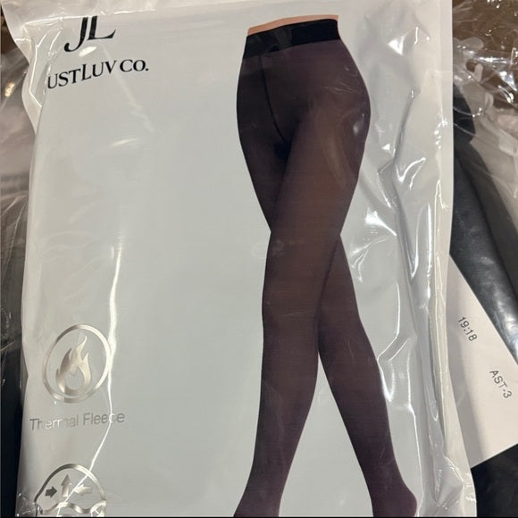 Women's Black Thermal Fleece Leggings