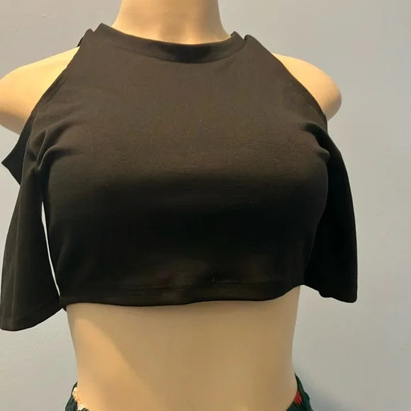 Shoulder Crop top