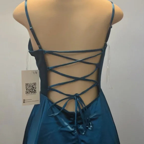 Macy's Blue Midi Dress