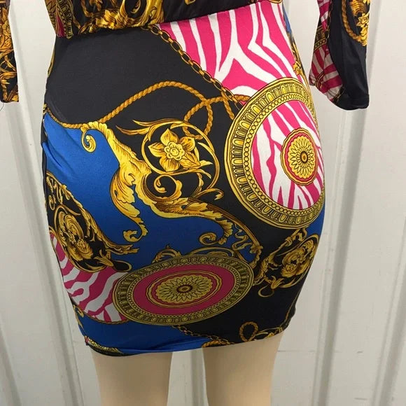 Vibrant Multicolor Dress