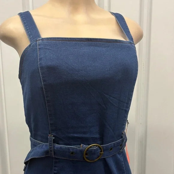 Women's Blue Denim Dress