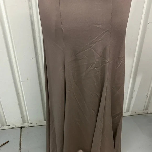 Dancing Queen Strapless Brown Dress with Sparkling Details