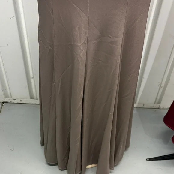 Dancing Queen Strapless Brown Dress with Sparkling Details