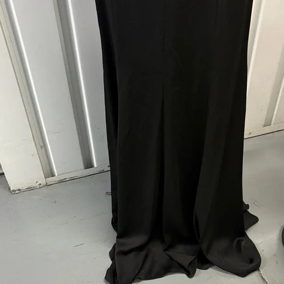 Dancing Queen Black Strapless Dress with Embellishments