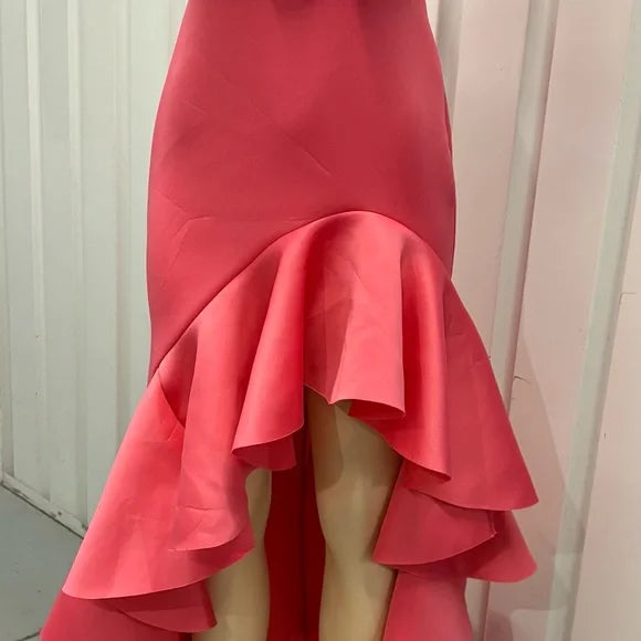 Va Va Voom One Shoulder Pink Dress