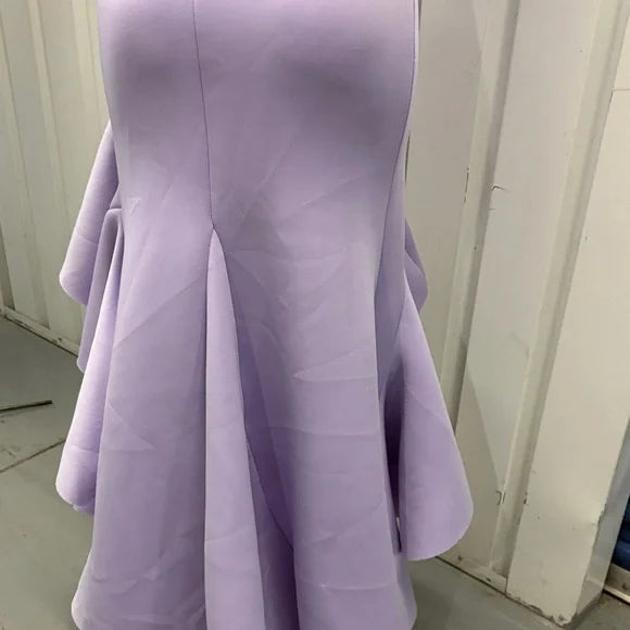 Va Va Voom Lilac High-Low Dress