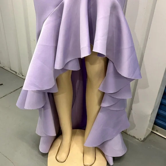 Va Va Voom Lilac High-Low Dress