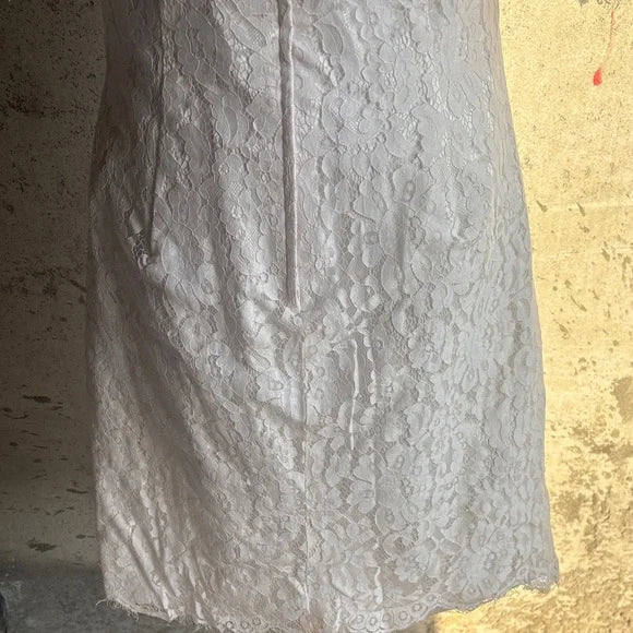 Elegant White Lace Dress Christina Wu