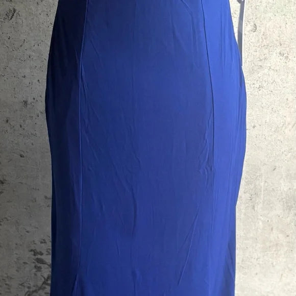 Royal Blue Maxi Dress unique piece
