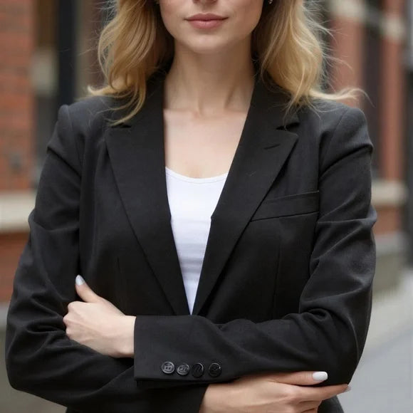 Classic Black Women's Blazer