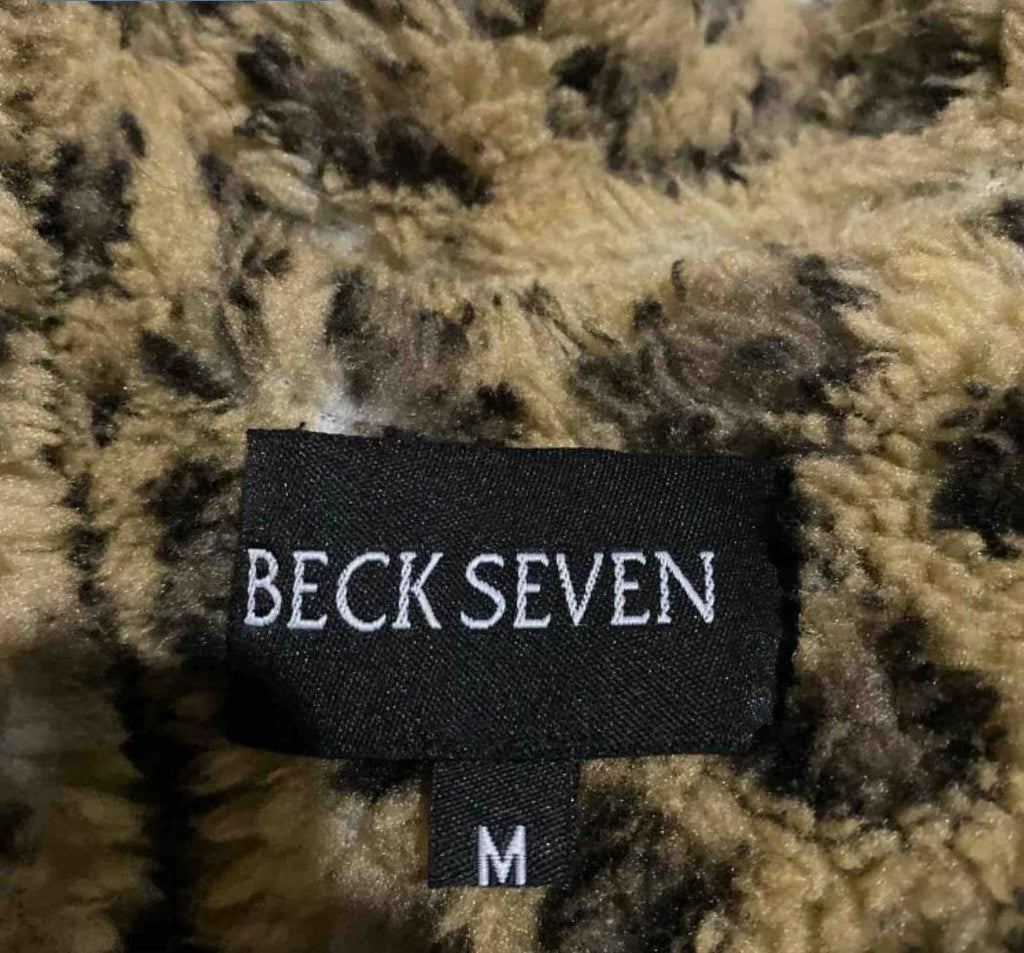 Chaqueta de jean Azul con animal print