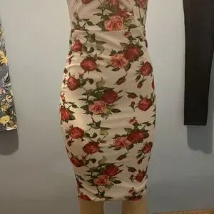 Beautiful dress with flowers