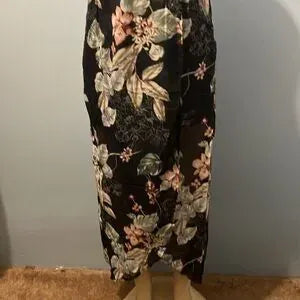floral maxi dress