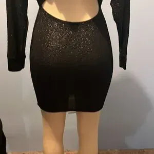 mini dress for cold party